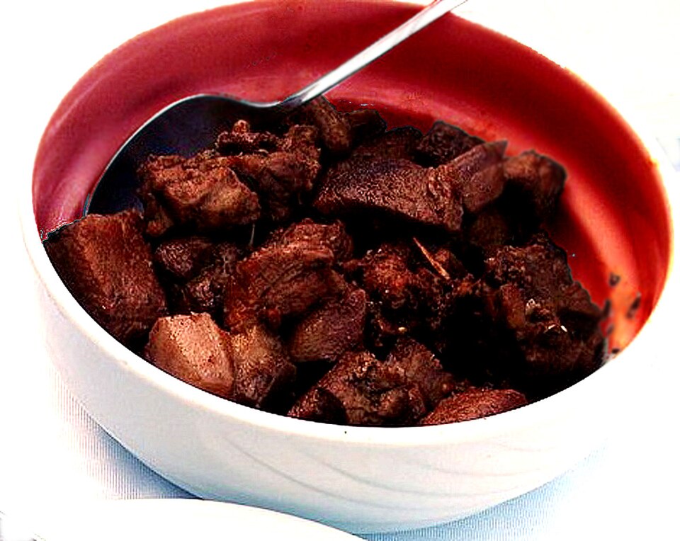 Afelia med lammebog