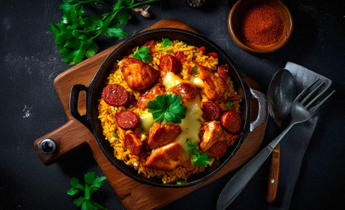 One-pot Kylling- og Chorizoris